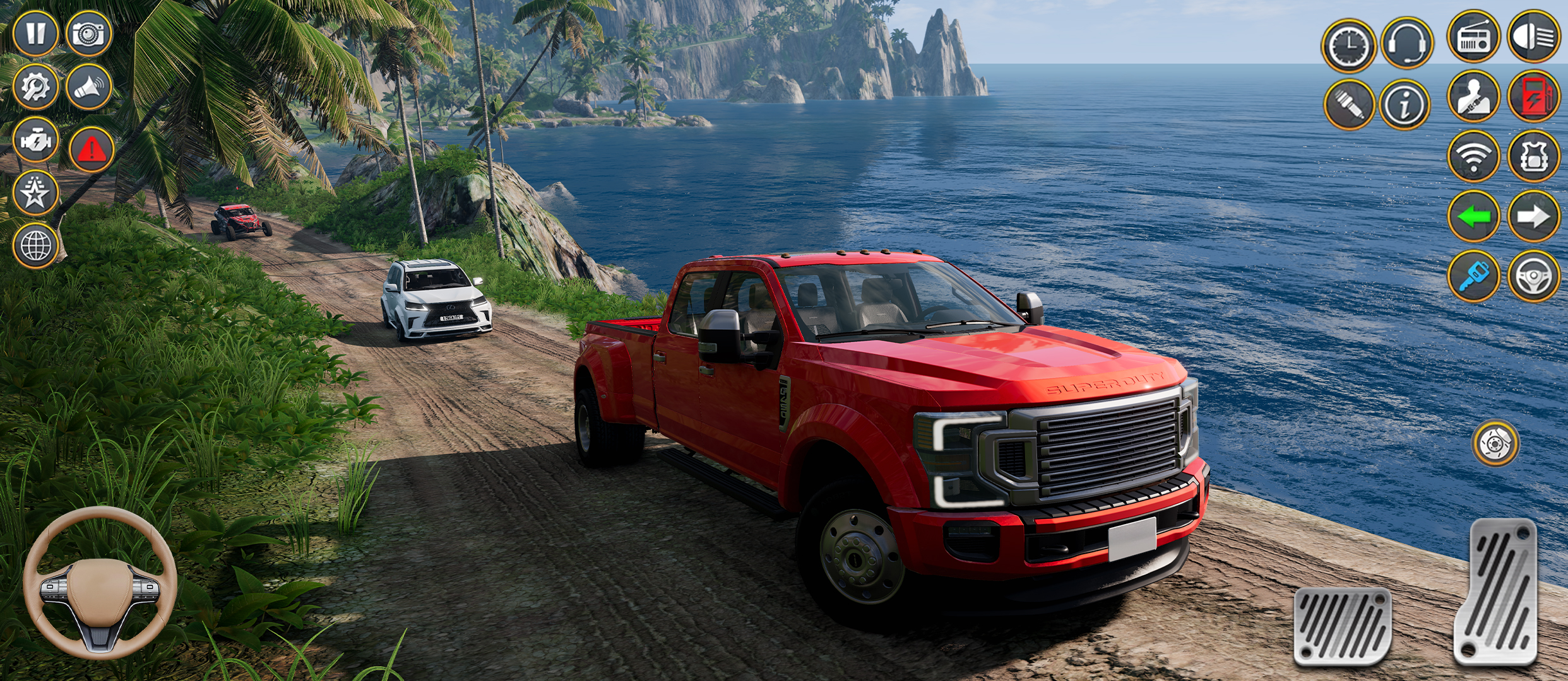 اسکرین شات 2 بازی Offroad Prado Racing Jeep Game