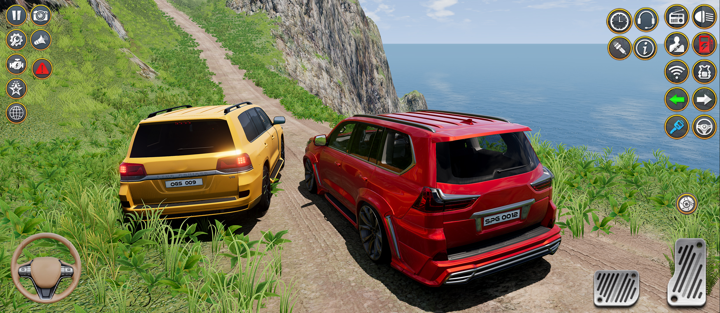 اسکرین شات 4 بازی Offroad Prado Racing Jeep Game