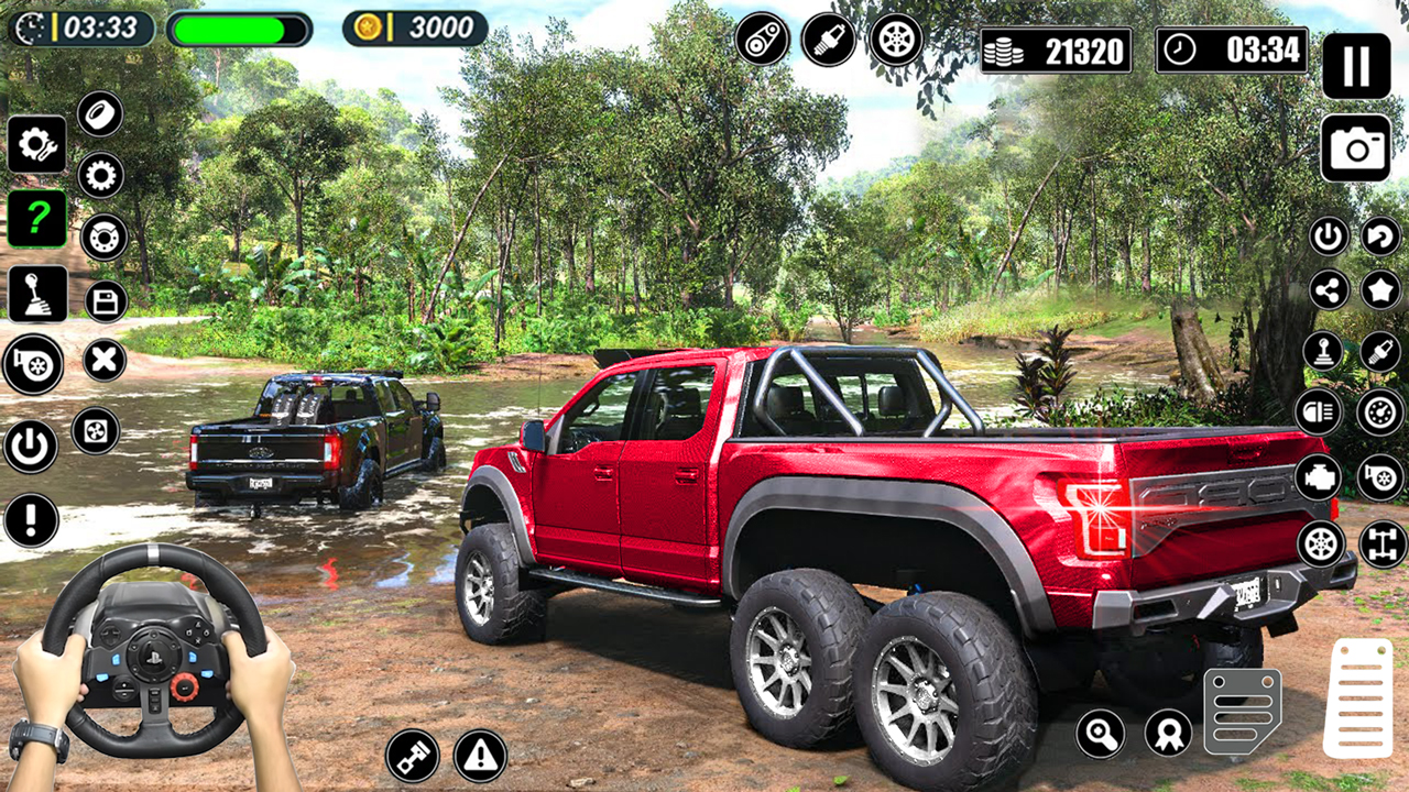 اسکرین شات 4 بازی Impossible Monster Truck Game