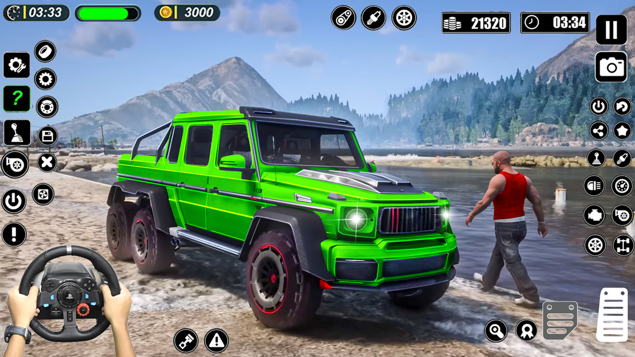اسکرین شات 5 بازی Impossible Monster Truck Game