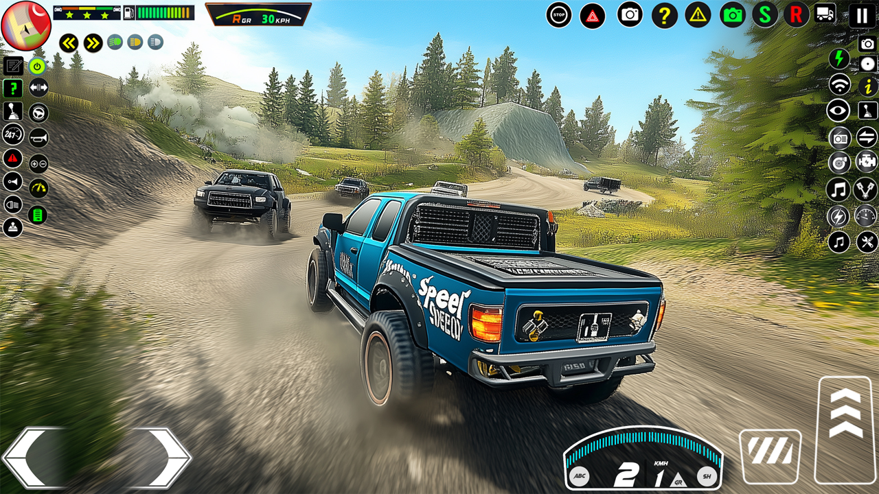 اسکرین شات 3 بازی GT Car Stunts Racing Car Games