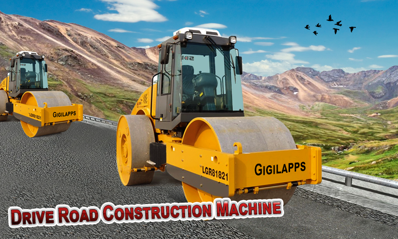 اسکرین شات 3 برنامه Road Construction City Games