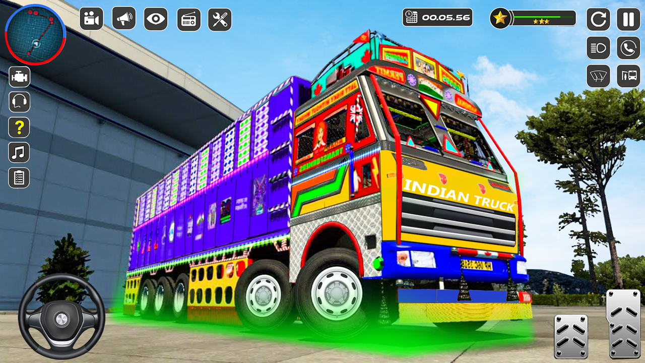 اسکرین شات 1 بازی Indian Truck Driver Game