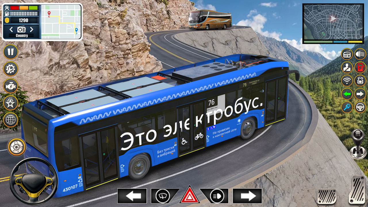 اسکرین شات 3 بازی City Bus Game: Driving Games