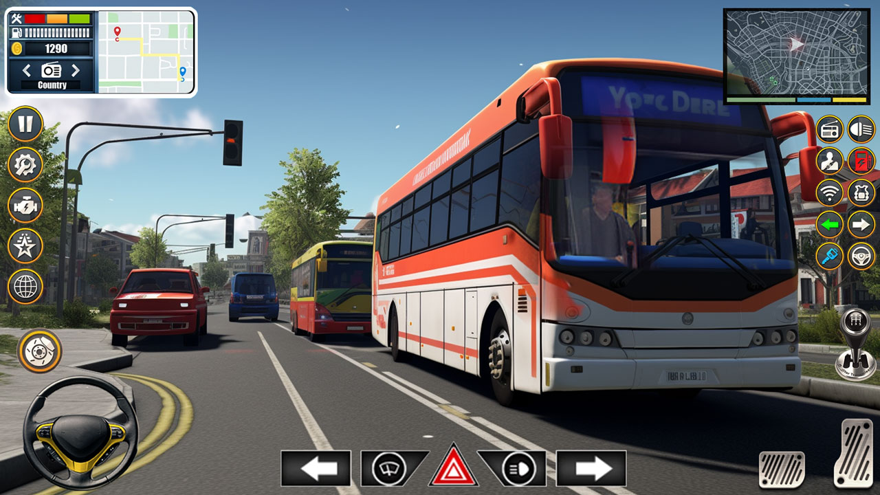 اسکرین شات 4 بازی City Bus Game: Driving Games