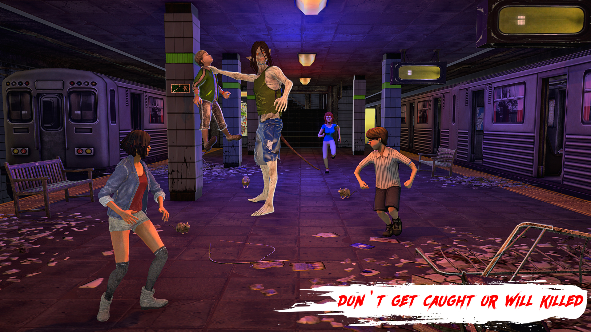 اسکرین شات 4 بازی Horror Escape Game: Creepy Rat