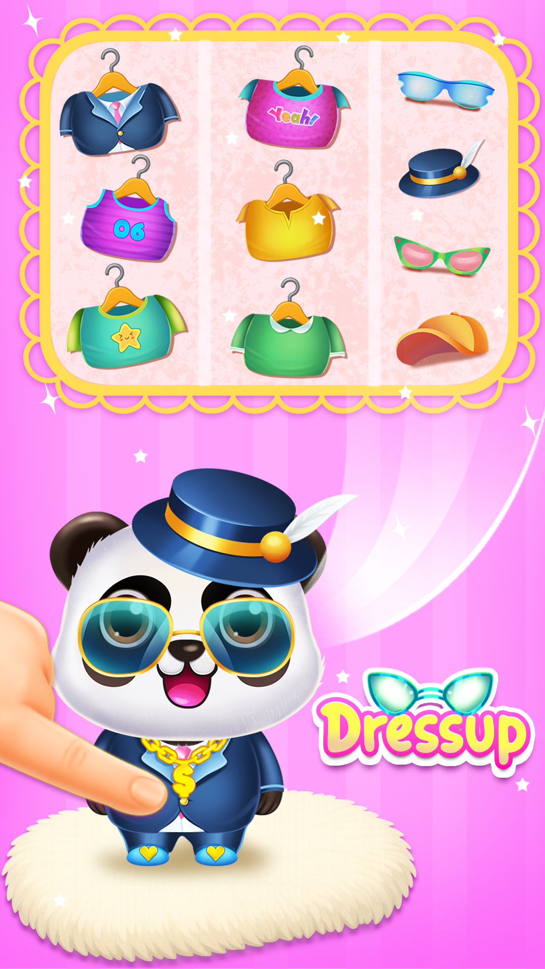 اسکرین شات 5 بازی Panda caretaker pet salon game