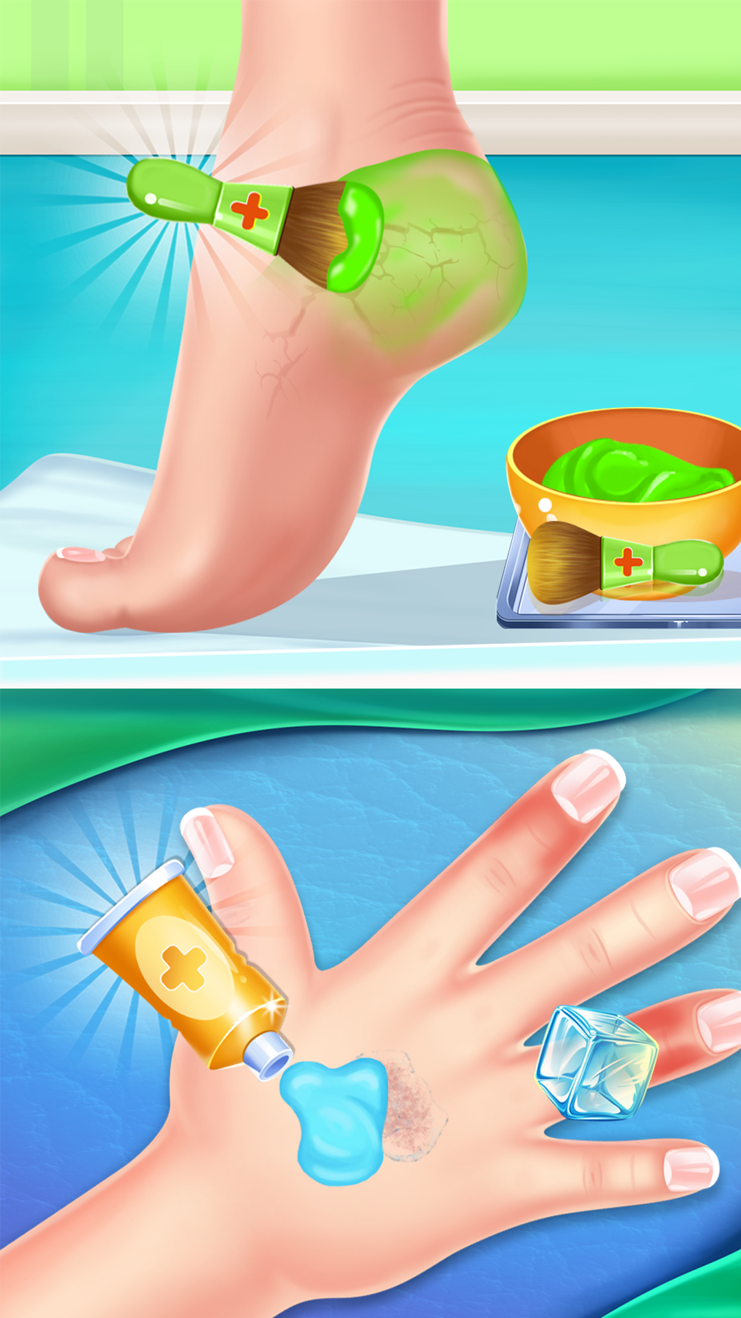 اسکرین شات 3 بازی toe doctor game