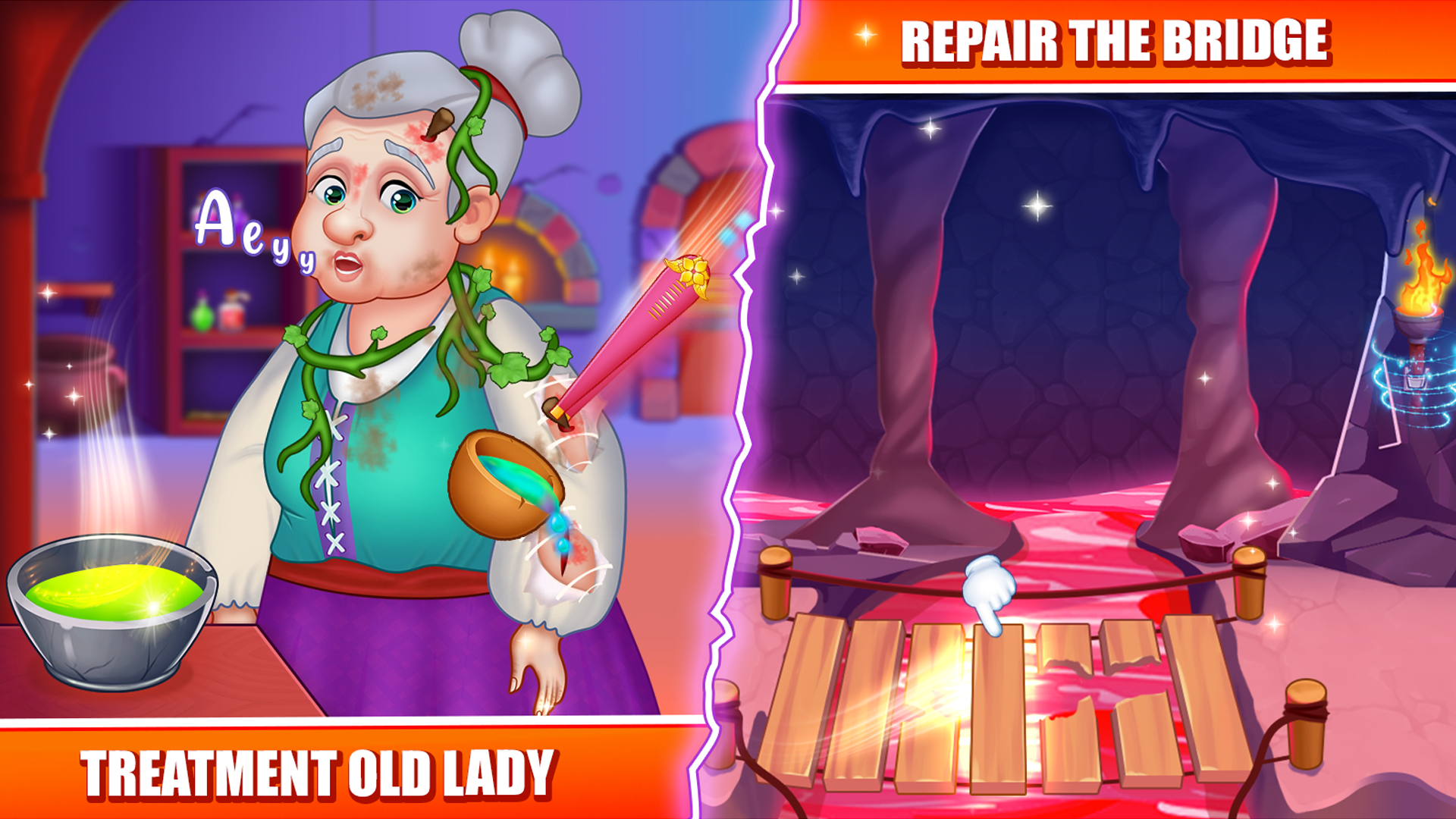 اسکرین شات 4 بازی Princess fairytale castle game