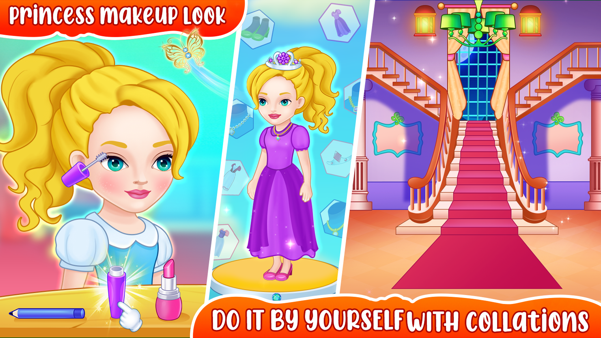 اسکرین شات 1 بازی Princess fairytale castle game
