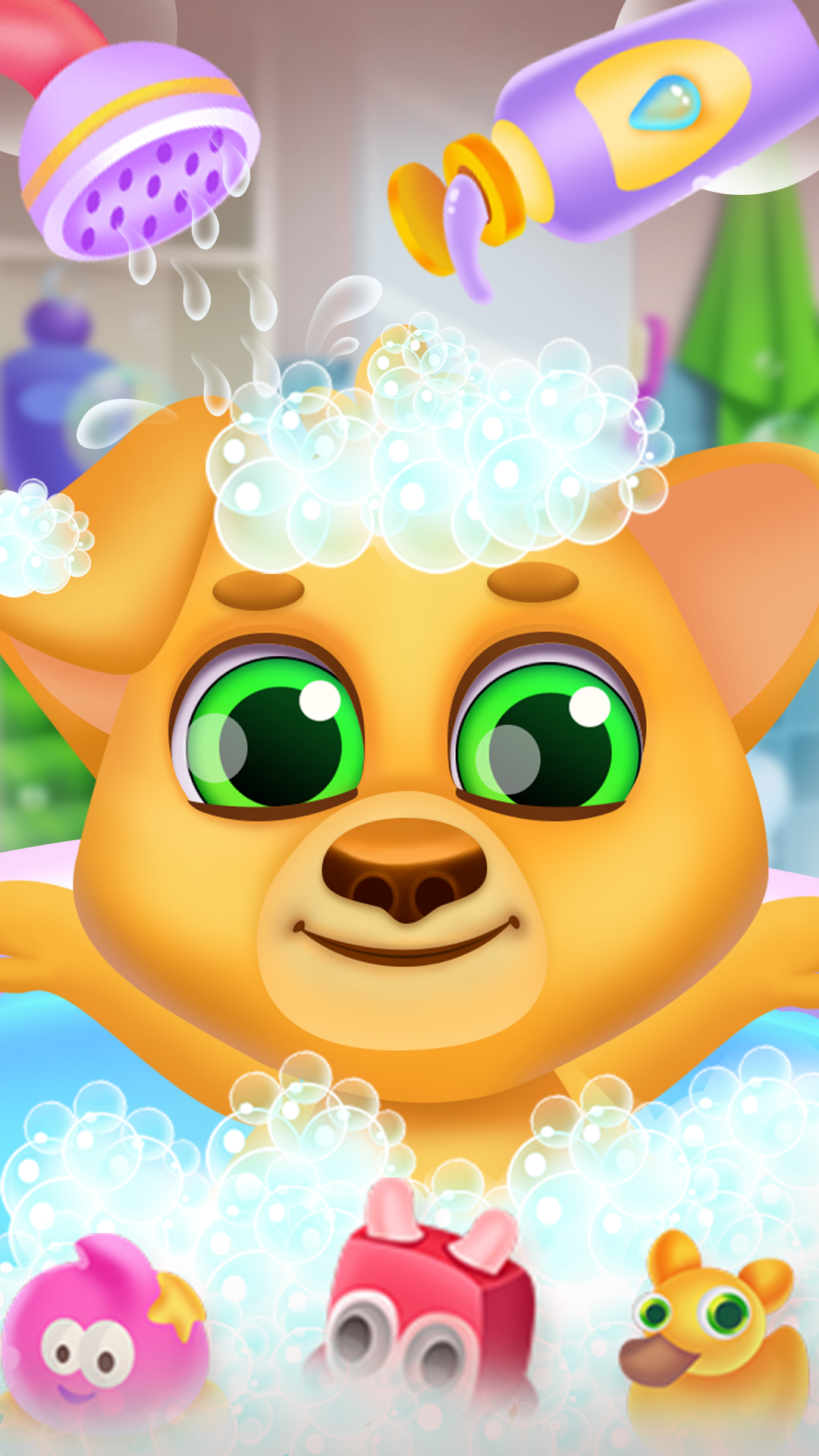 اسکرین شات 1 بازی Newborn puppy mom care salon