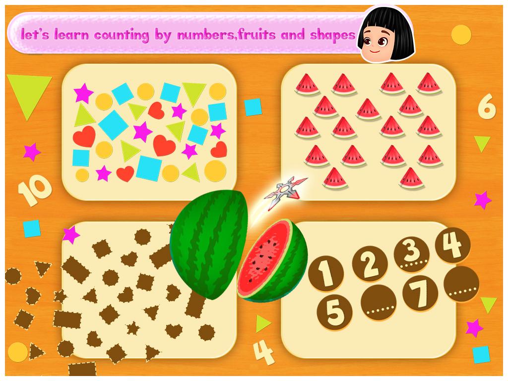 اسکرین شات 3 برنامه baby school girl day games