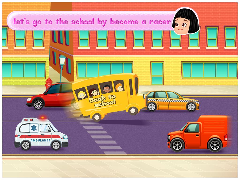 اسکرین شات 2 برنامه baby school girl day games