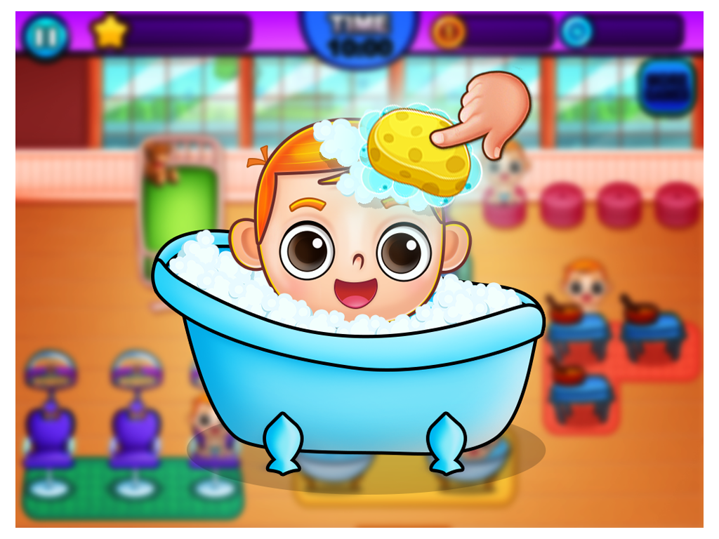 اسکرین شات 2 بازی Virtual babysitter shop