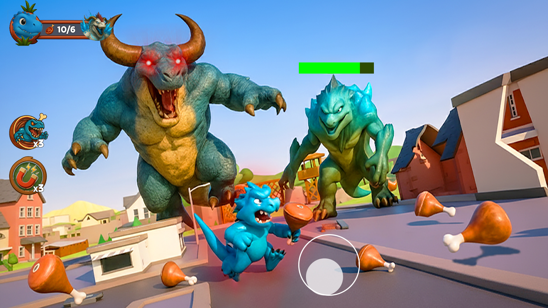 اسکرین شات 4 بازی Dinosaur Evolution: Dino Game