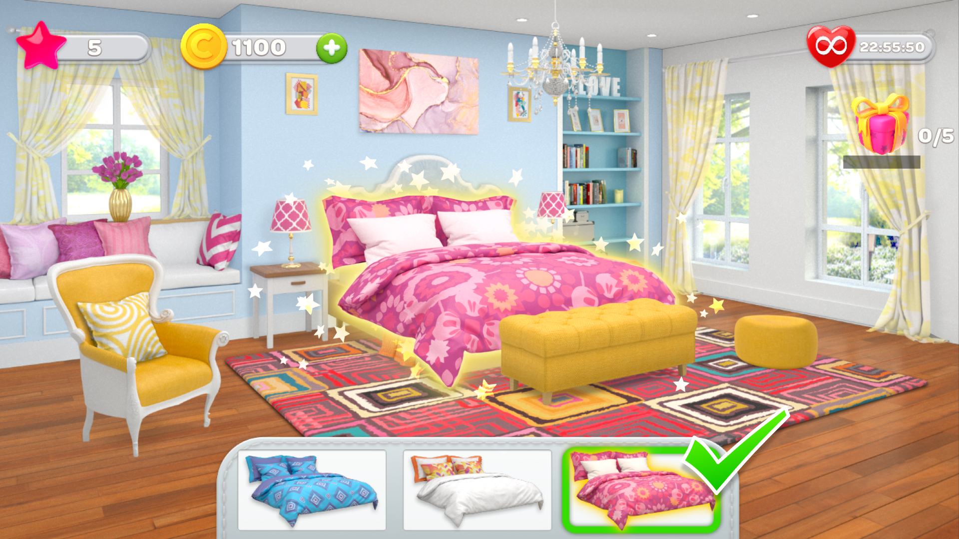 اسکرین شات 3 بازی Home Design : Miss Robins Home