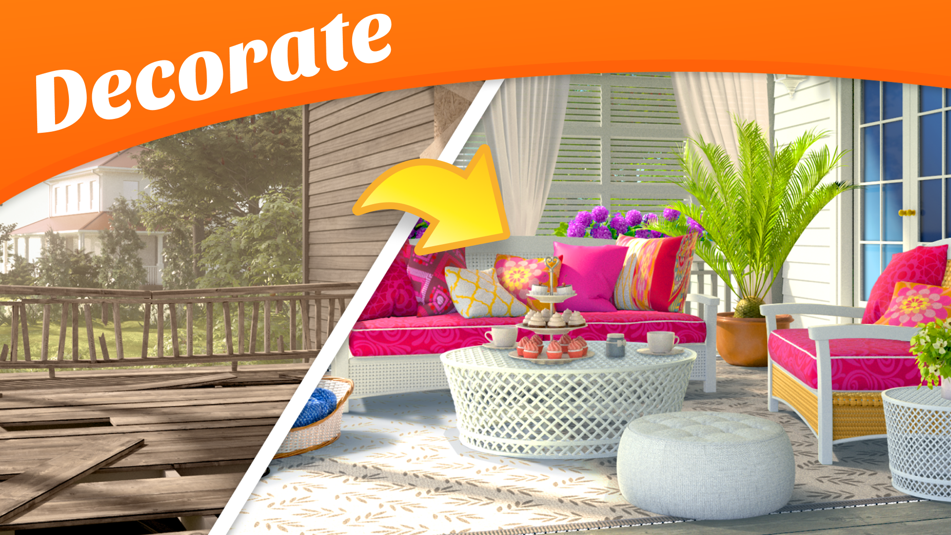 اسکرین شات 2 بازی Home Design : Miss Robins Home