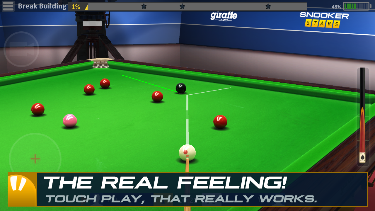 اسکرین شات 2 بازی Snooker Stars - 3D Online Spor