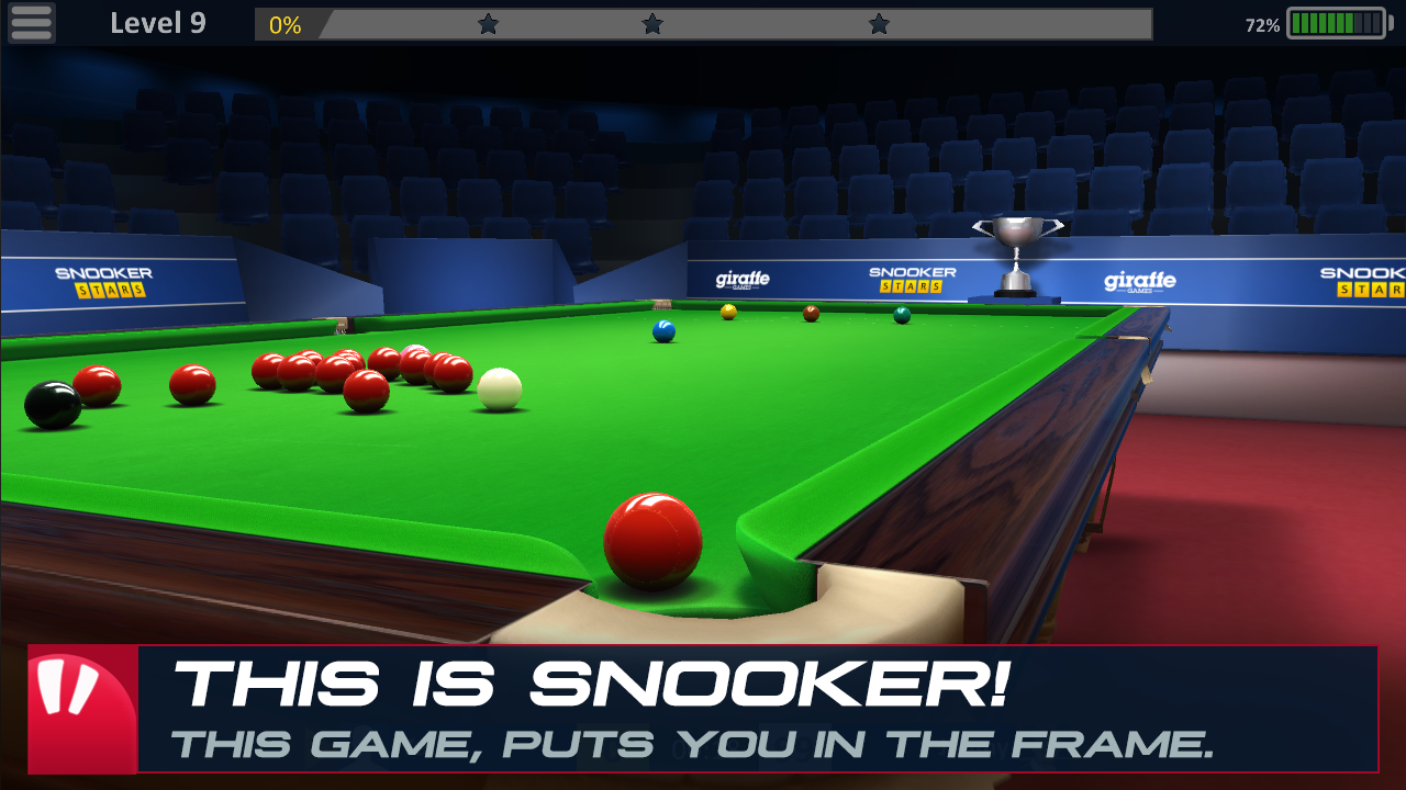 اسکرین شات 1 بازی Snooker Stars - 3D Online Spor