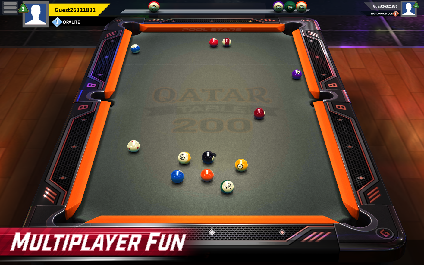 اسکرین شات 4 بازی Pool Stars - 3D Online Multipl