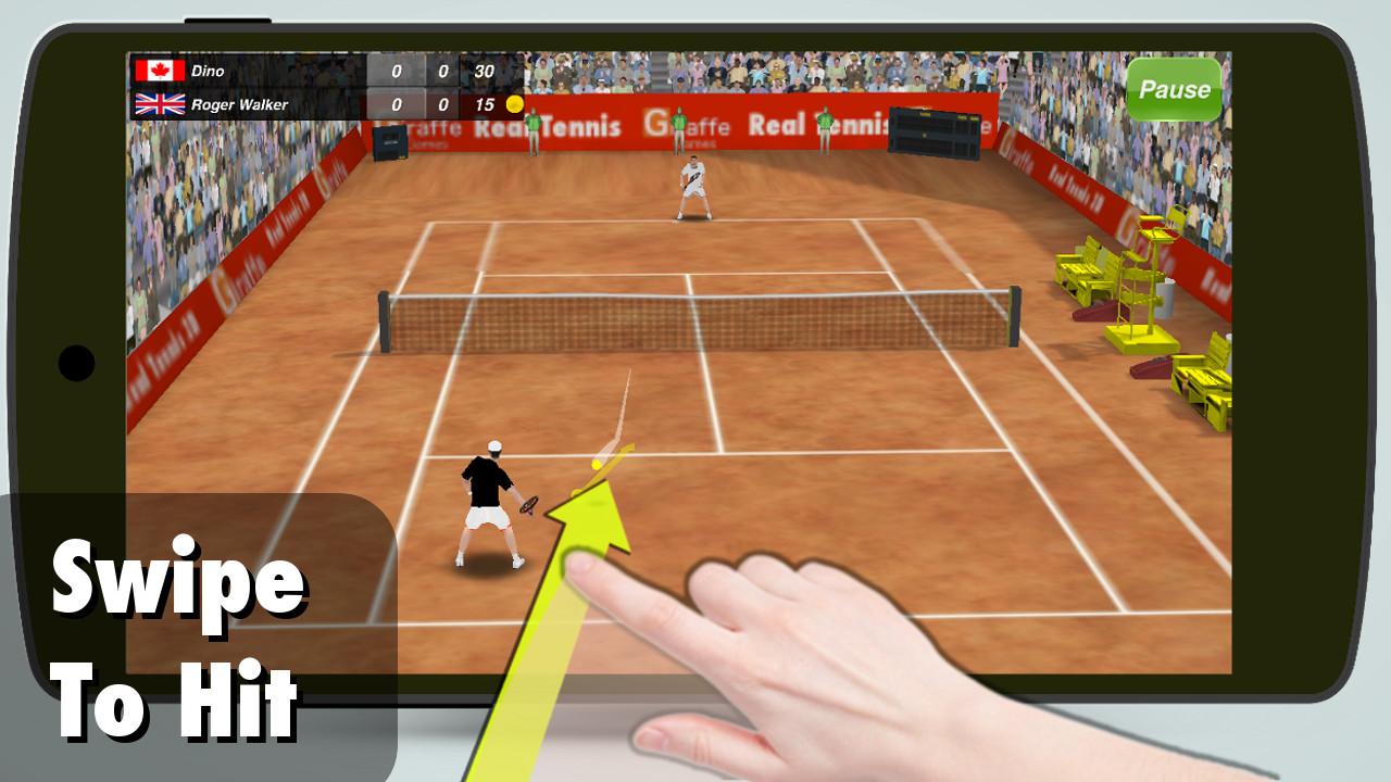 اسکرین شات 1 بازی Tennis Champion 3D - Online Sp