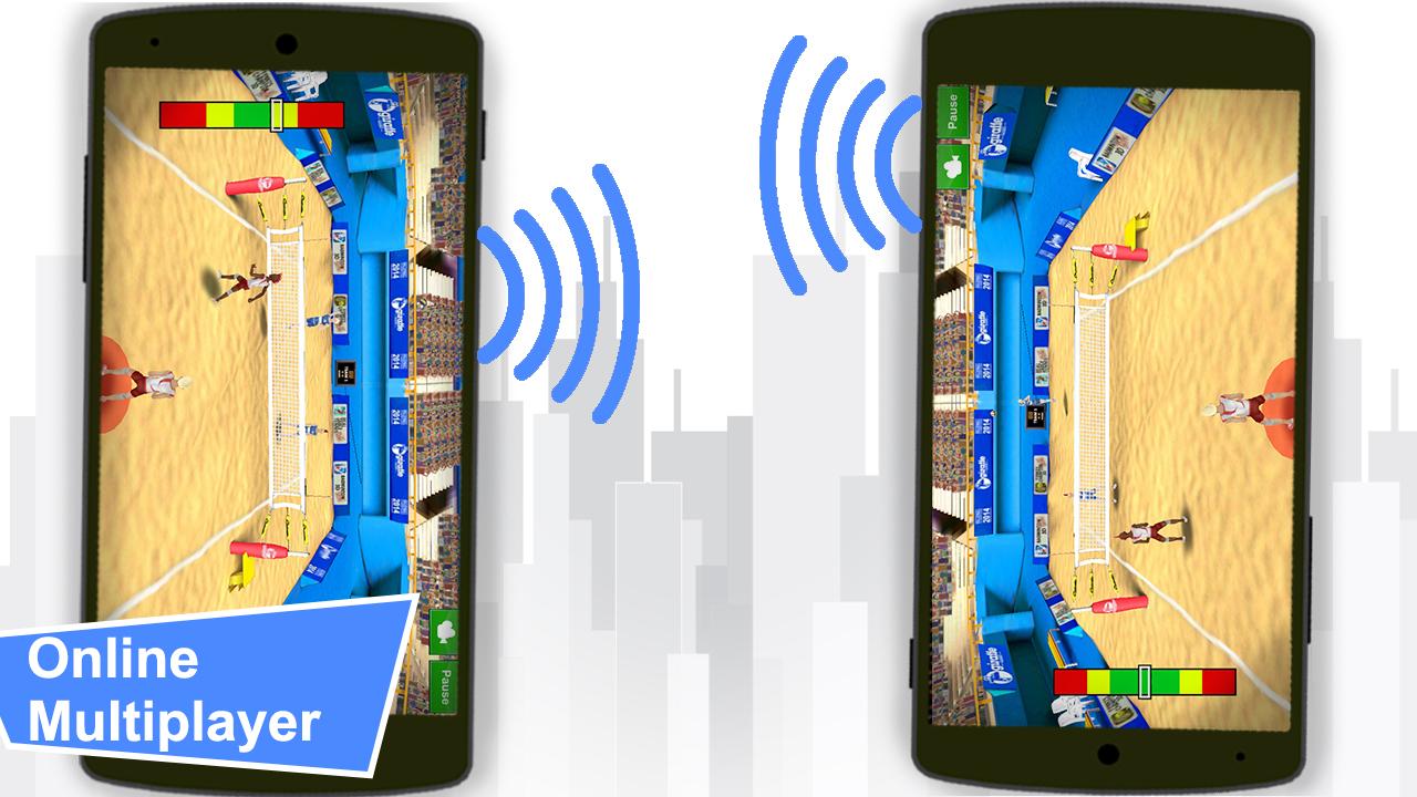 اسکرین شات 3 بازی Volleyball Champions 3D - Onli