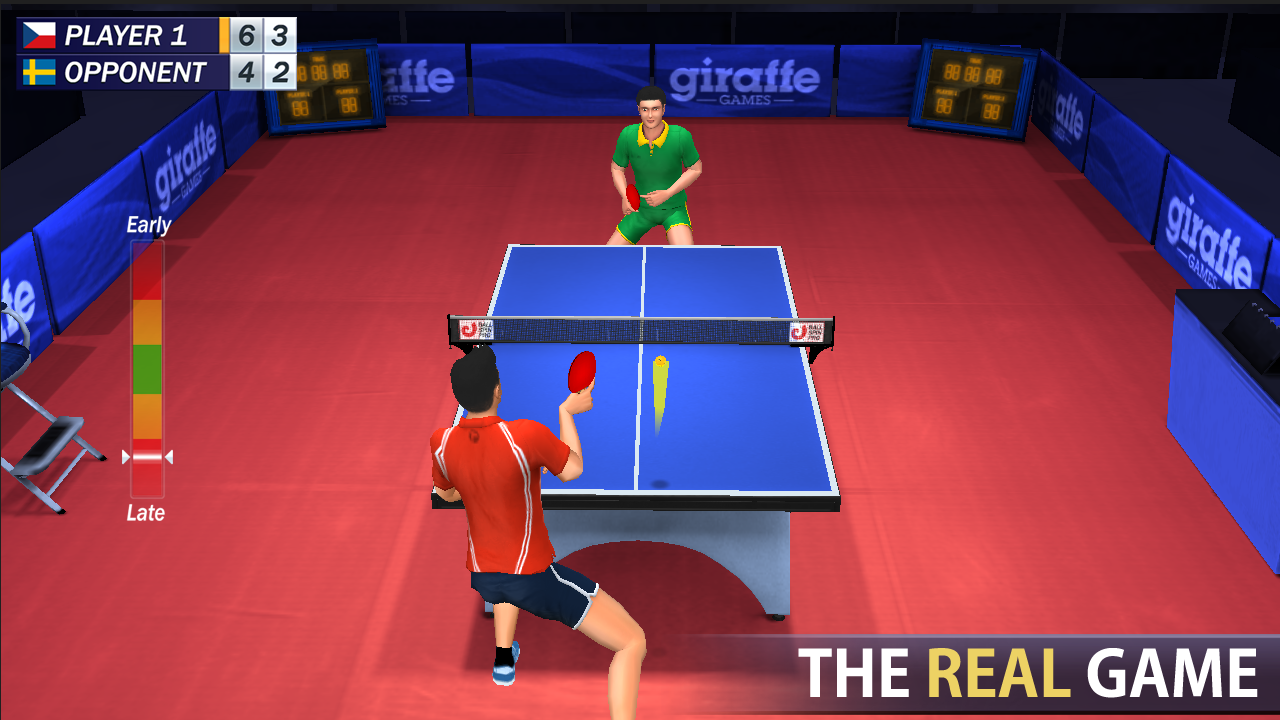 اسکرین شات 2 بازی Table Tennis