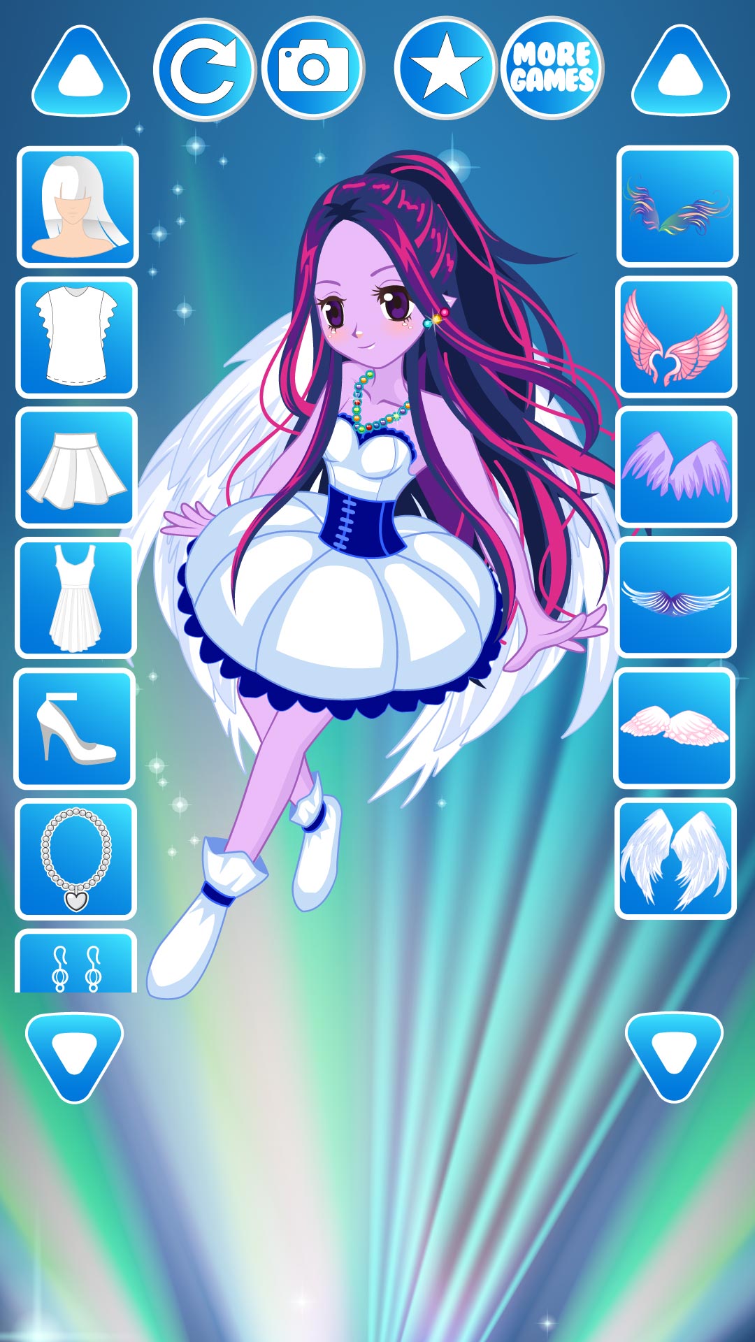 اسکرین شات 1 بازی Fairy Pony Dress Up Game