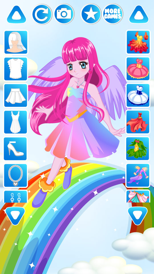 اسکرین شات 2 بازی Fairy Pony Dress Up Game