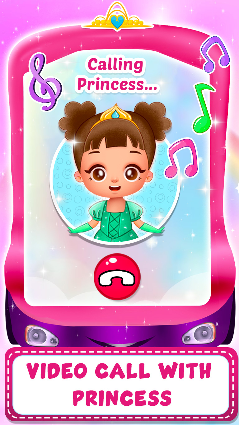 اسکرین شات بازی Musical Princess Car phone Toy 3