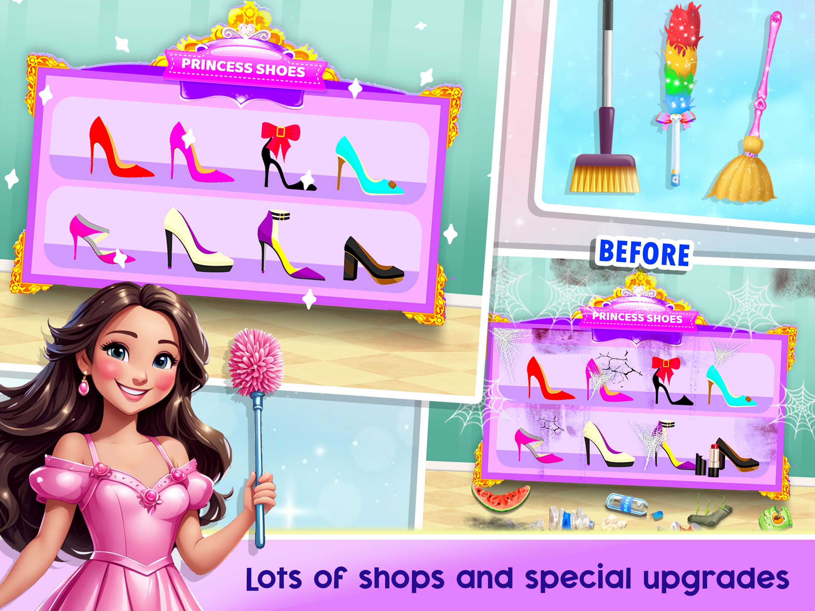 اسکرین شات 5 بازی Rich Dolls Shopping Girl Games