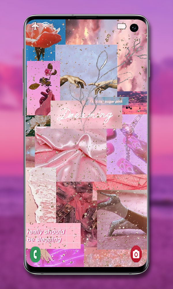 اسکرین شات 3 برنامه Girly Aesthetic Wallpaper