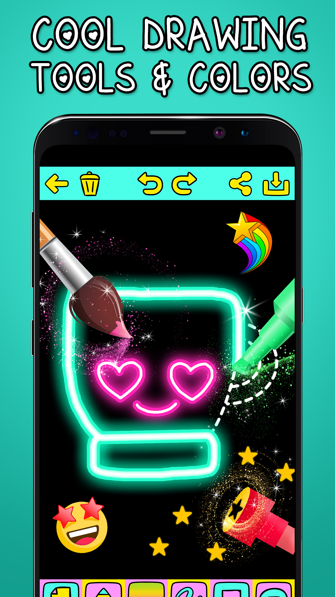 اسکرین شات 1 بازی Easy Kids Drawing: how to draw