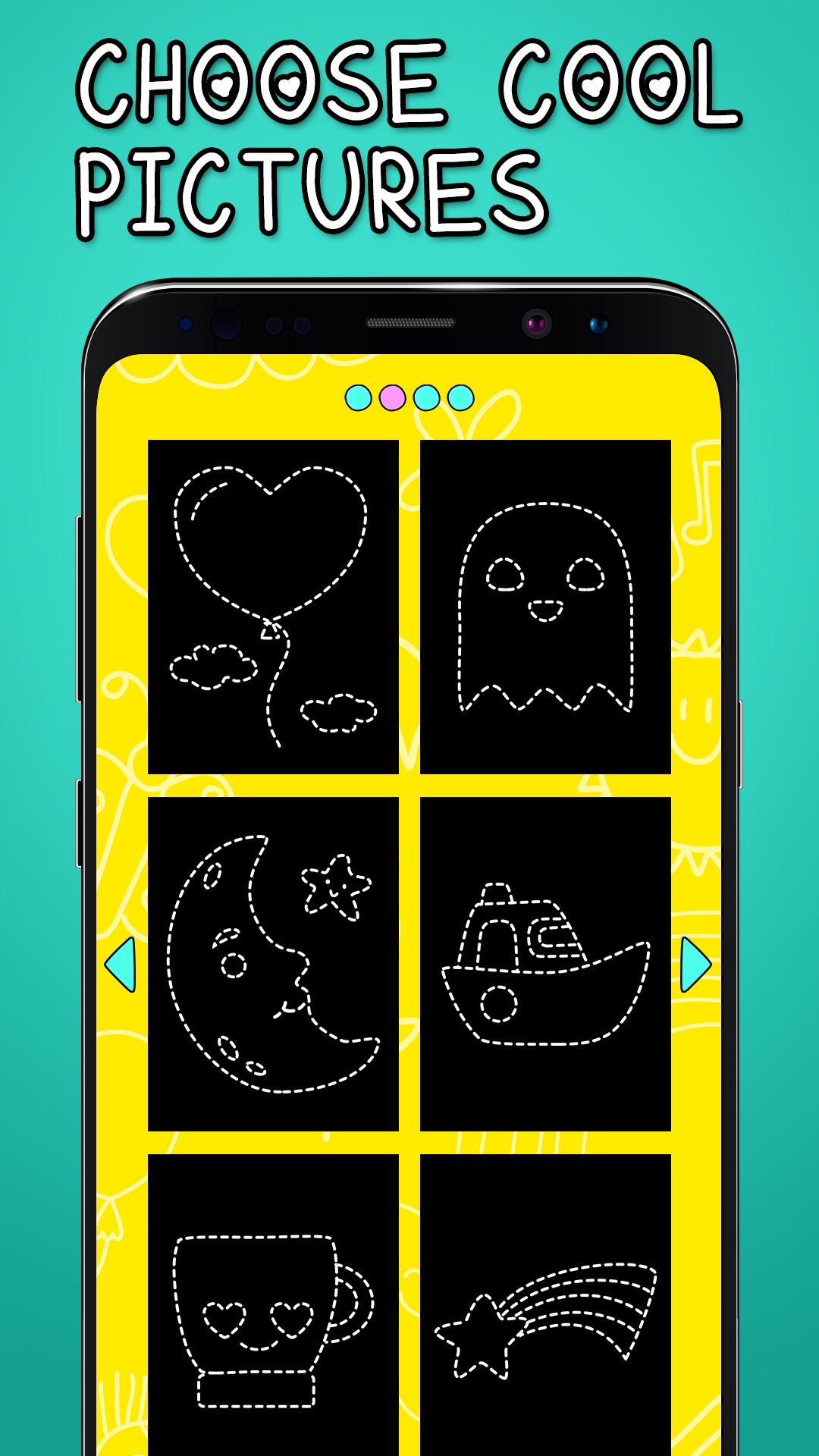 اسکرین شات 4 بازی Easy Kids Drawing: how to draw