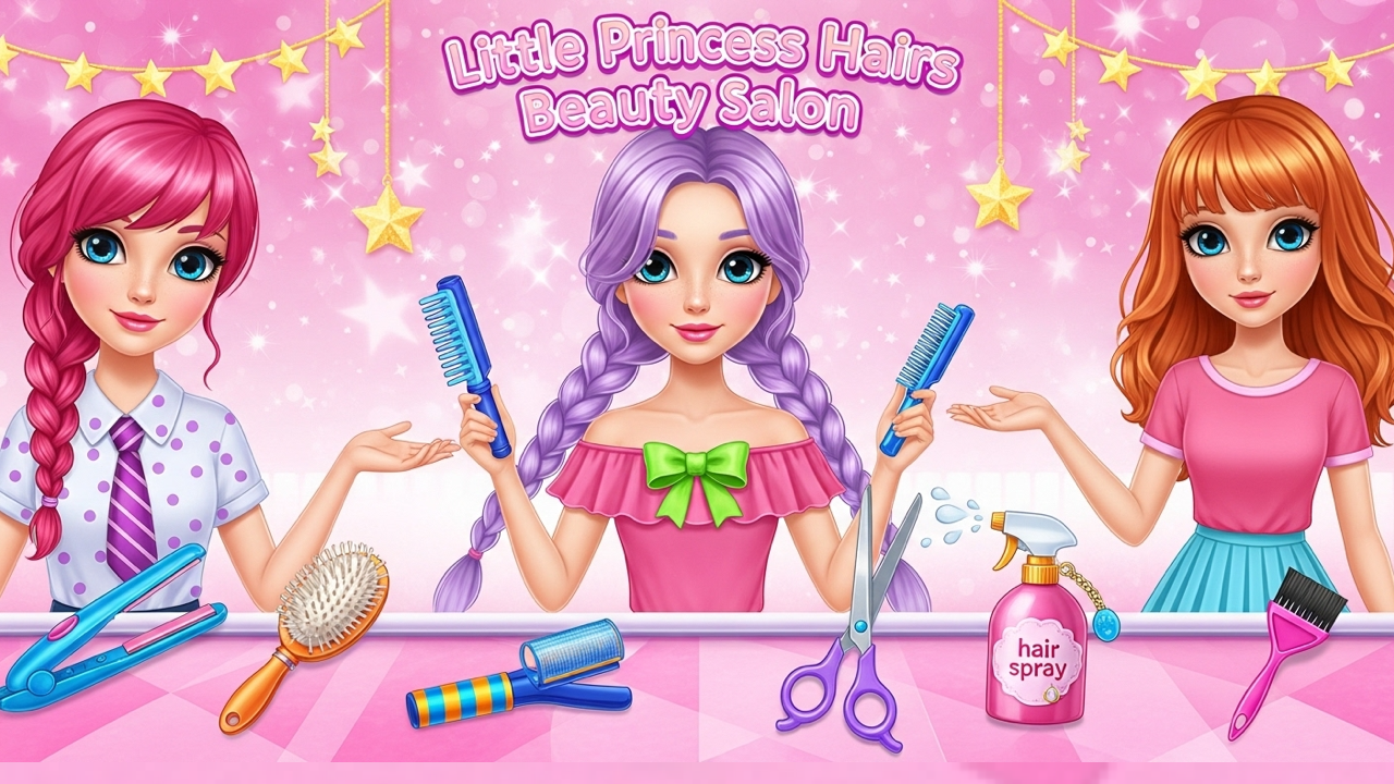 اسکرین شات 4 برنامه Princess Bella Braid hairstyle