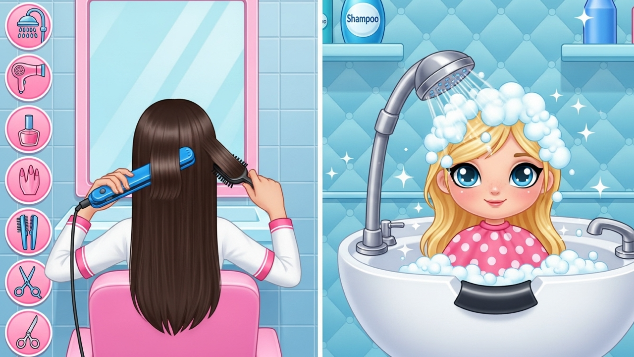 اسکرین شات 1 برنامه Princess Bella Braid hairstyle