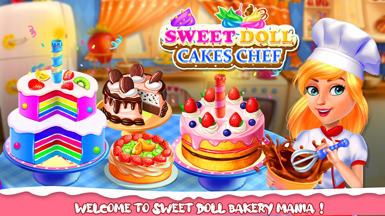 اسکرین شات 8 برنامه Cake Baking games for girls