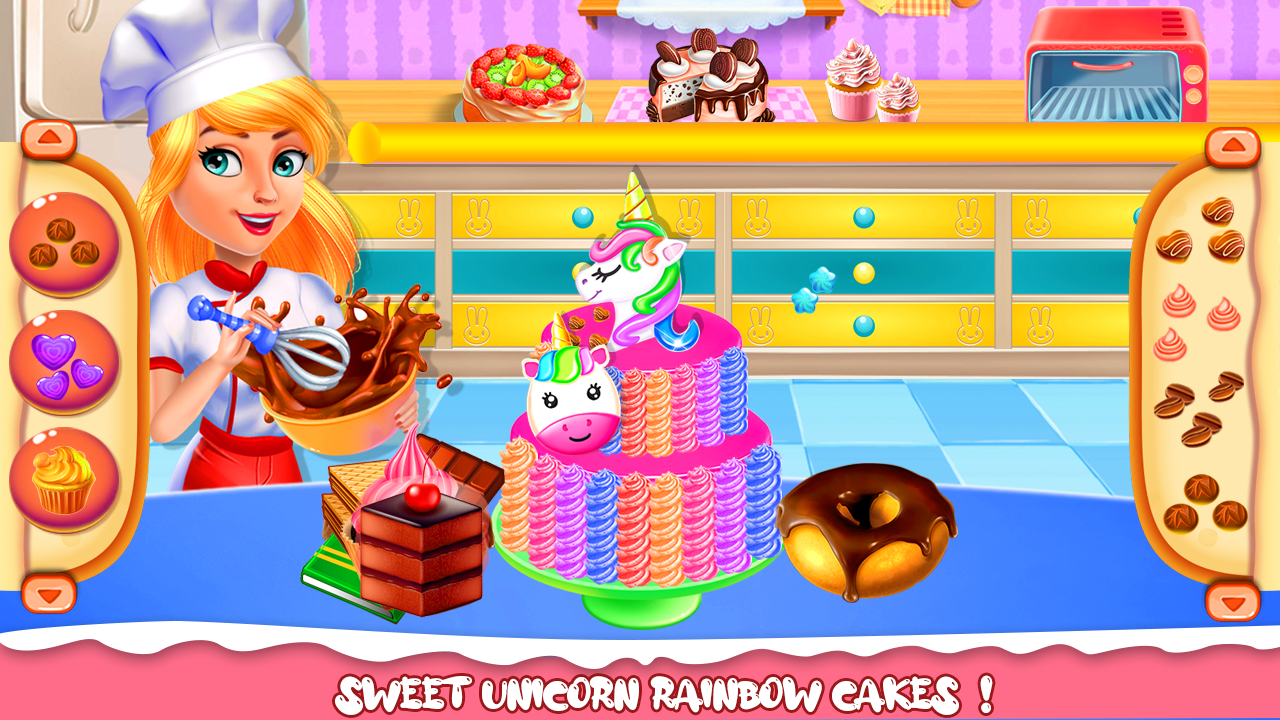 اسکرین شات 6 برنامه Cake Baking games for girls