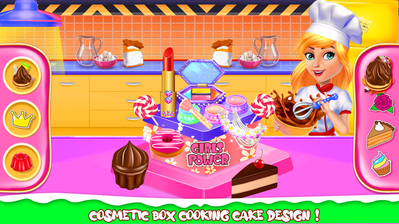 اسکرین شات 7 برنامه Cake Baking games for girls