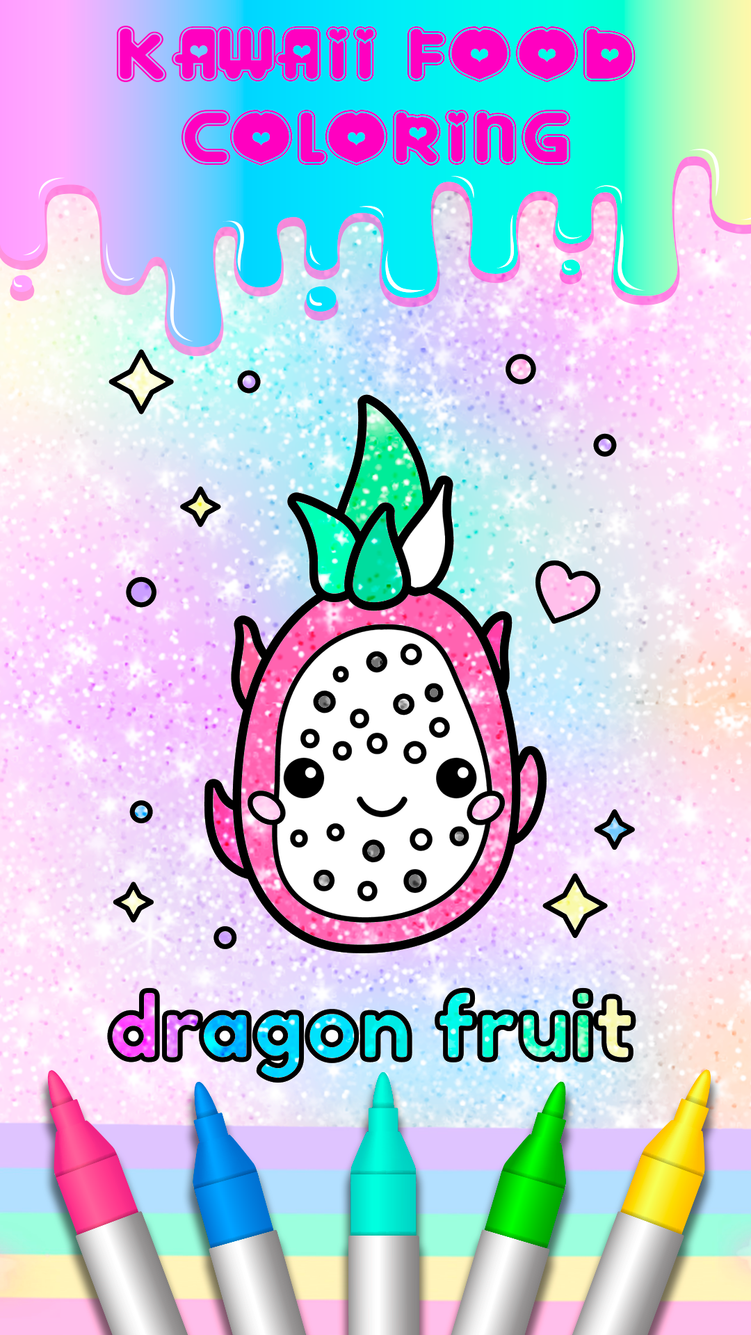 اسکرین شات 6 برنامه Coloring Kawaii: Offline games