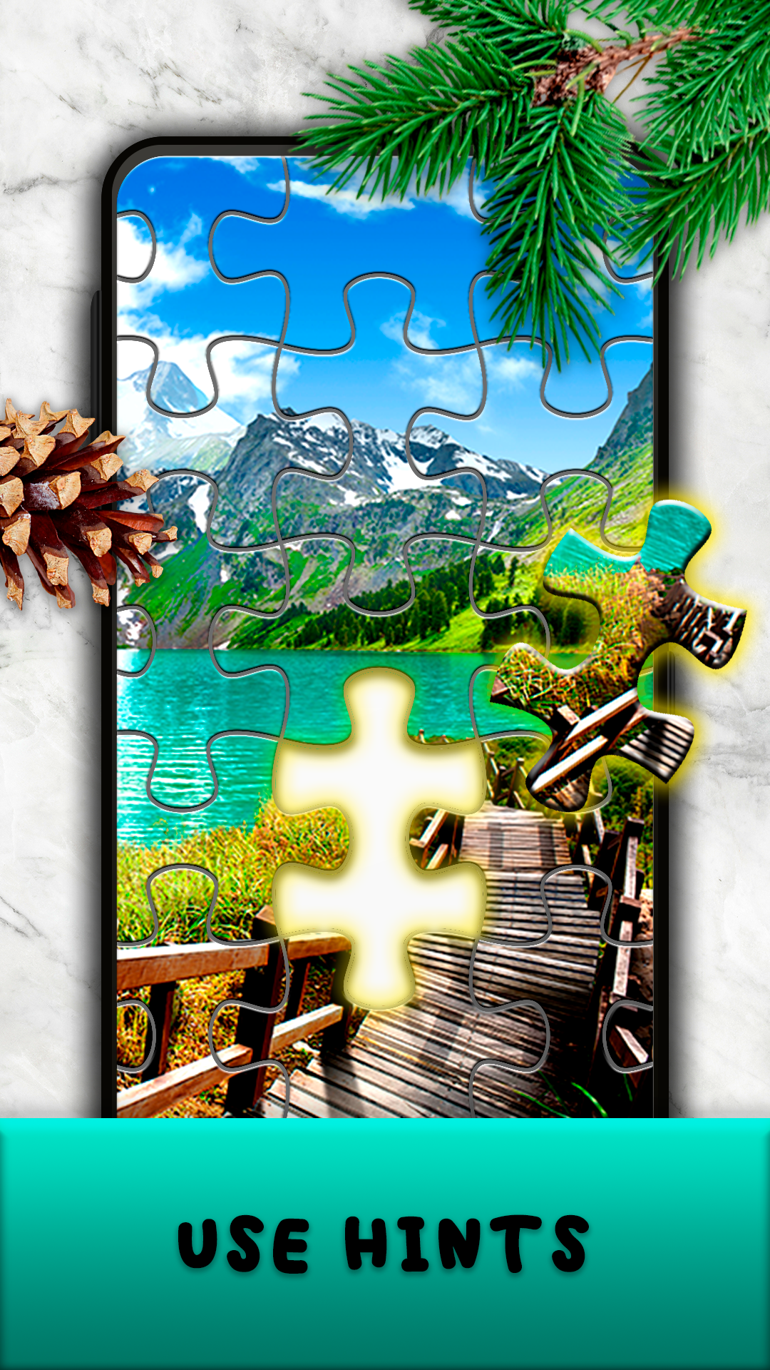 اسکرین شات 2 بازی Jigsaw Puzzle Games for Adults