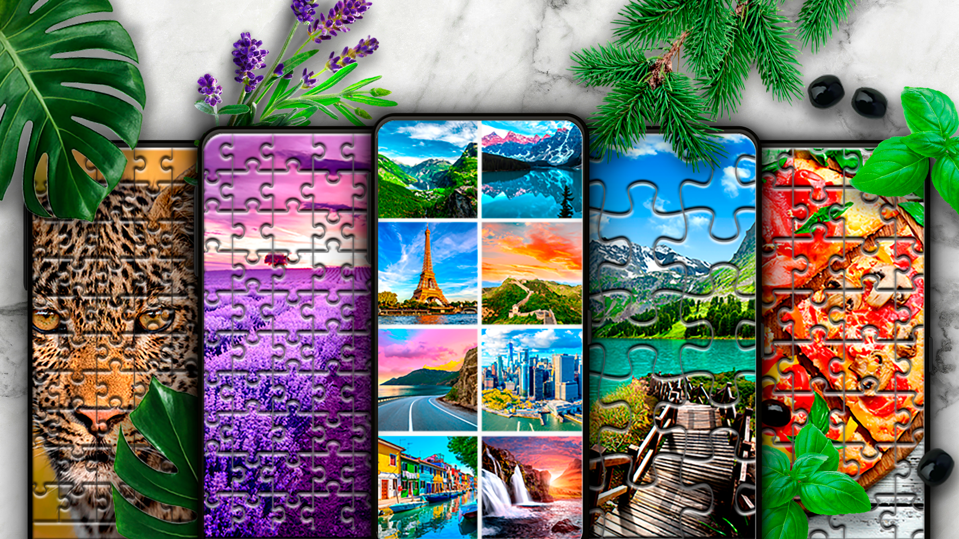اسکرین شات 6 بازی Jigsaw Puzzle Games for Adults