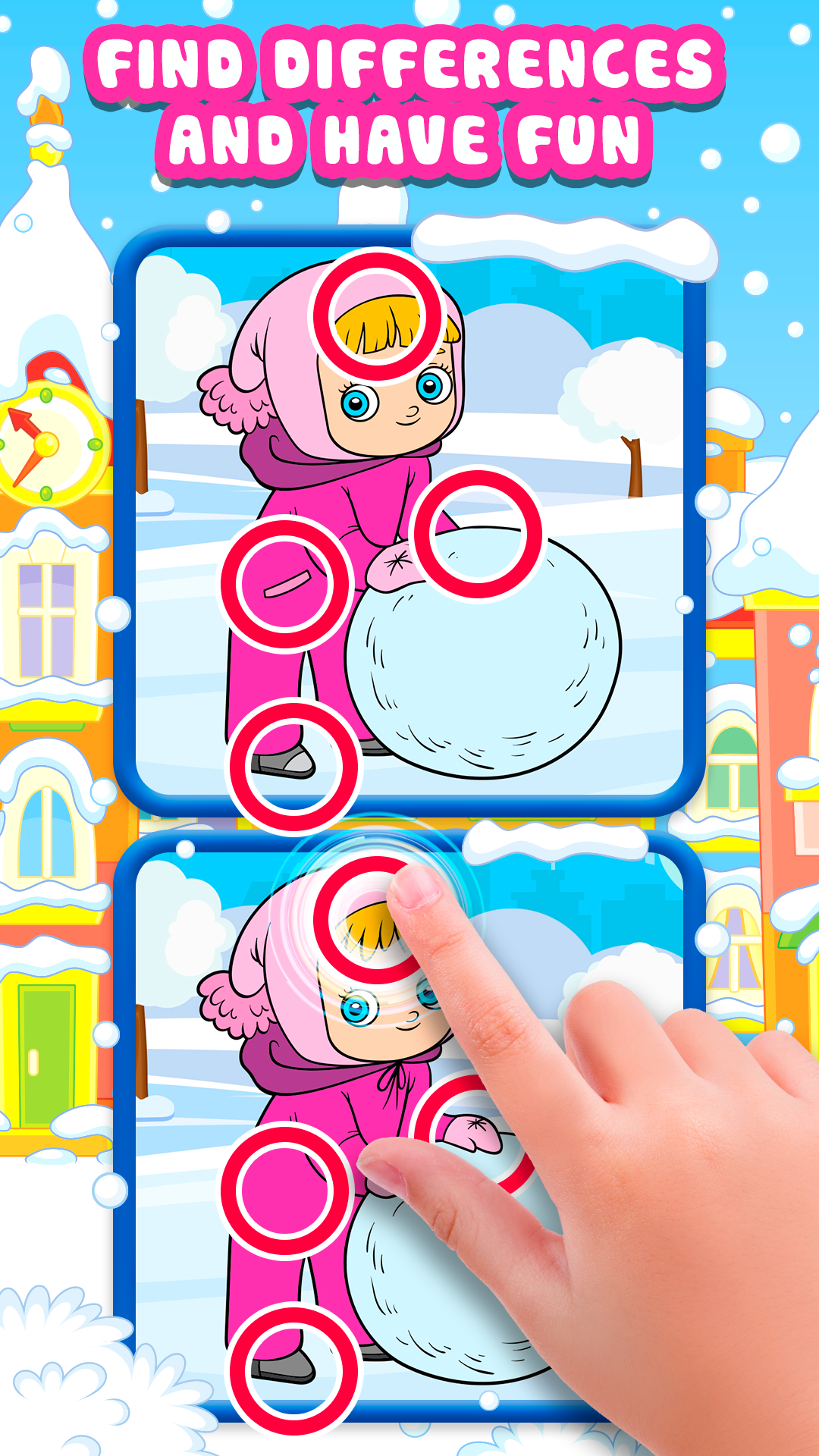 اسکرین شات 5 بازی Spot 5 Differences Girls Games