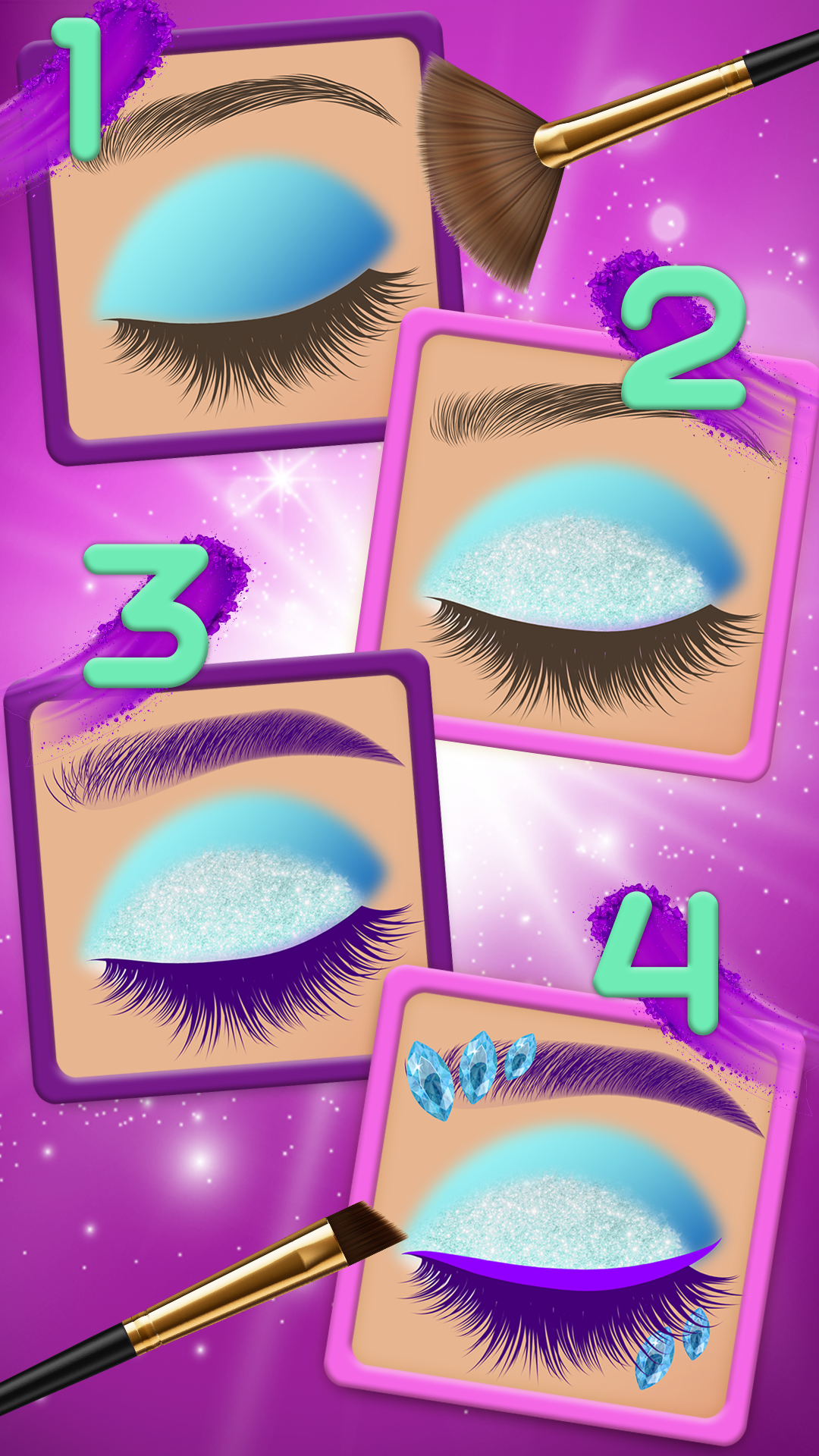 اسکرین شات 4 بازی DIY Makeup Games for Girls