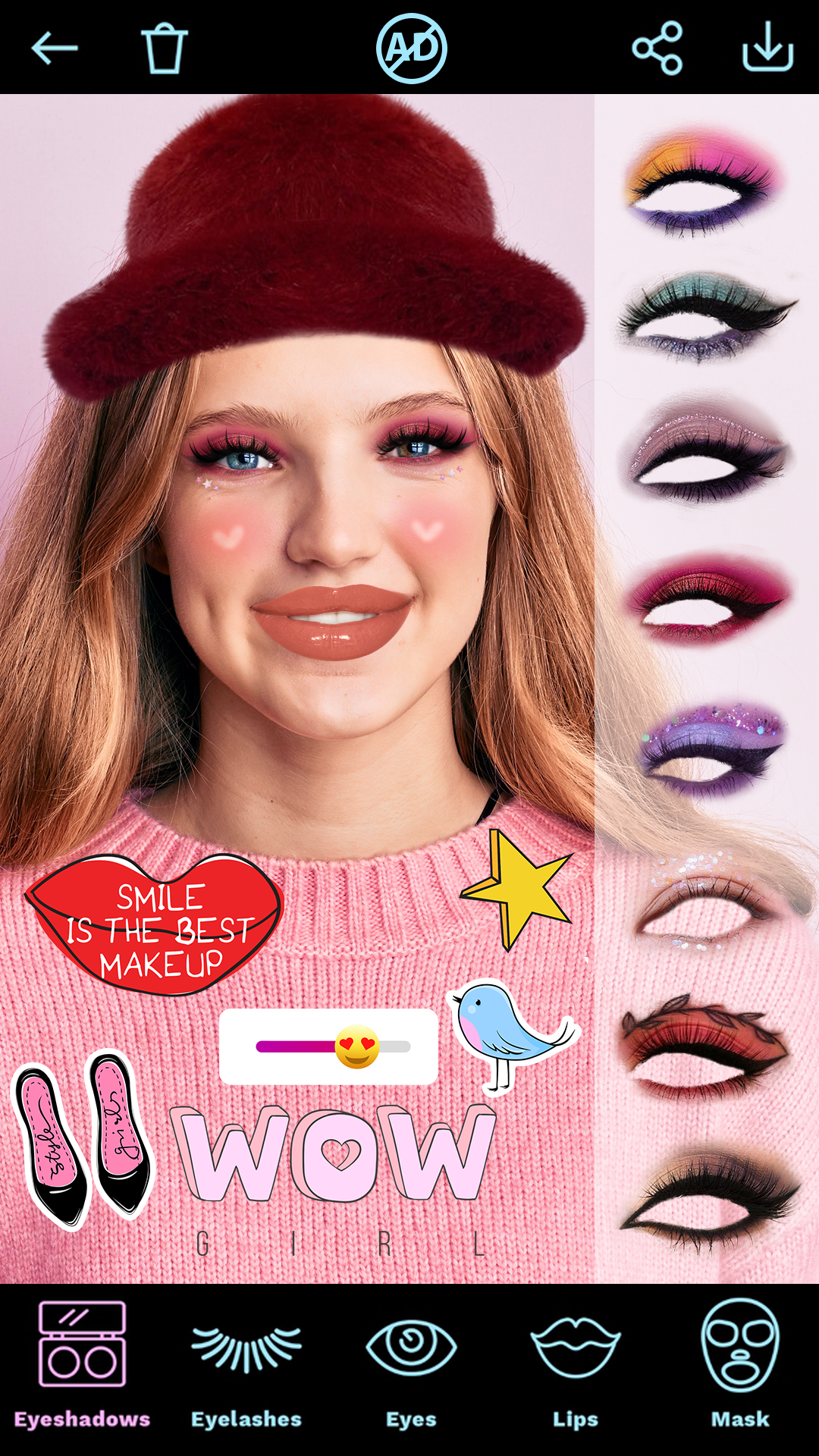 اسکرین شات 4 برنامه Face beauty makeup camera