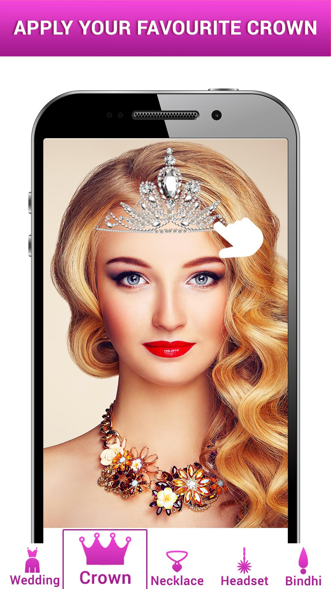 اسکرین شات 4 برنامه Wedding Dress Photo Editor
