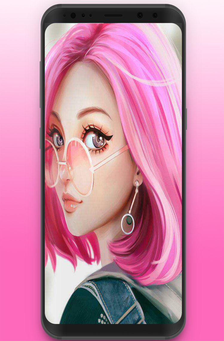 اسکرین شات 3 برنامه Girly Wallpaper