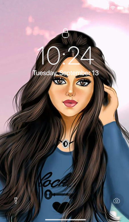 اسکرین شات 4 برنامه Girly M Wallpaper