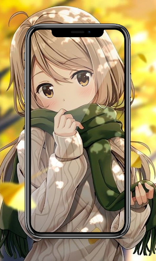 اسکرین شات 3 برنامه 🔥 Anime wallpaper HD | Anime girl wallpaper