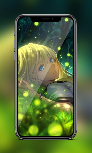 اسکرین شات 5 برنامه 🔥 Anime wallpaper HD | Anime girl wallpaper